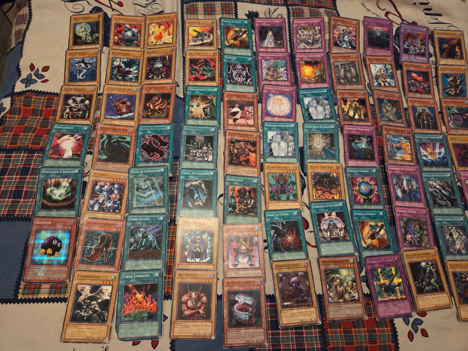 💜Lots 125 Cartes yu gi oh